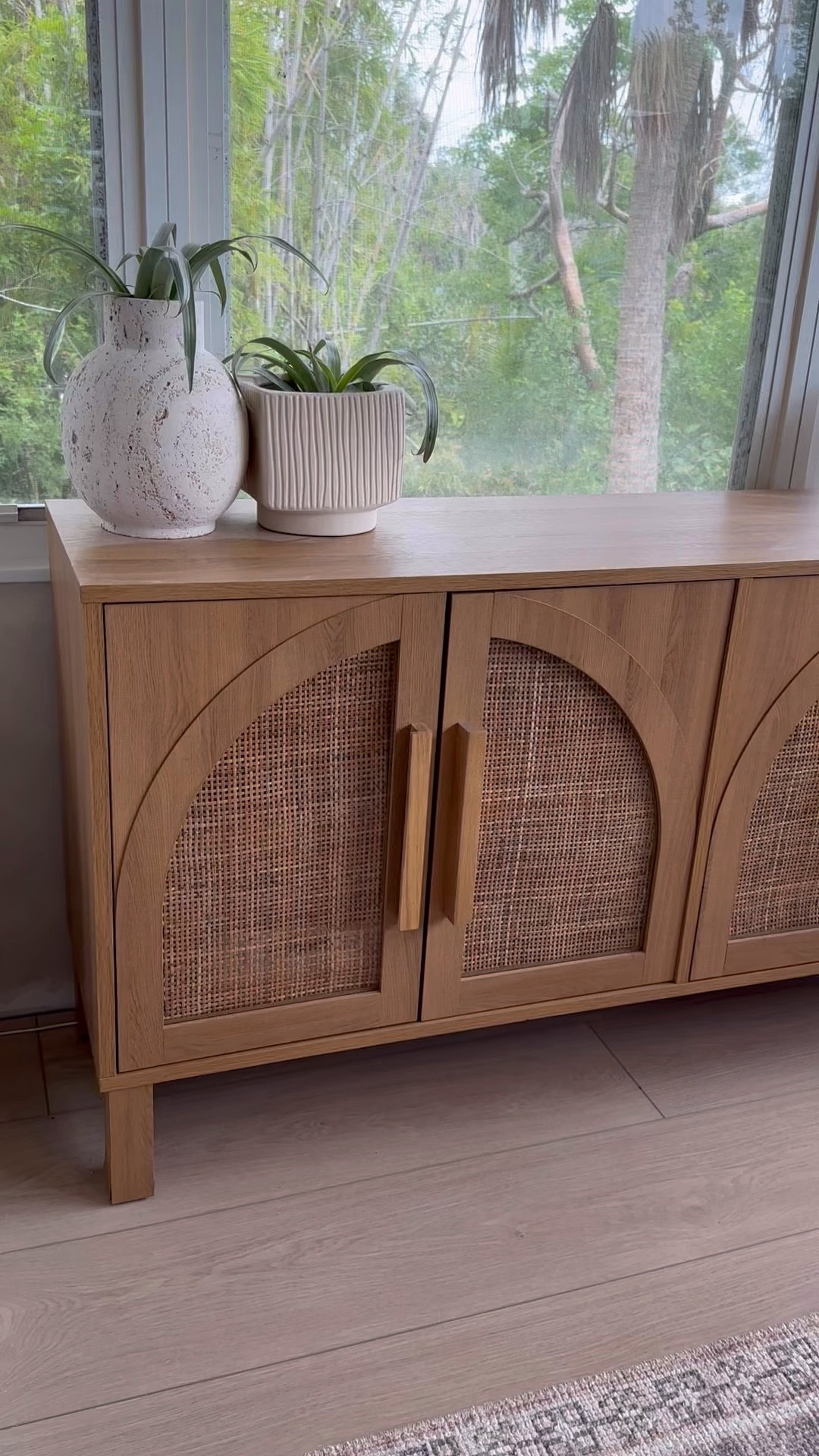 The absolute BEST @walmart sideboard / tv stand! It’s only $224 and looks so high end! I put cane backing on mine for hidden storage #walmartpartner #walmart

#LTKSaleAlert #LTKHome