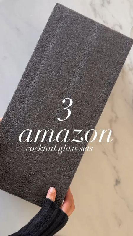 3 Amazon cocktail glass sets #StylinbyAylin 

#LTKstyletip #LTKfindsunder50 #LTKSeasonal