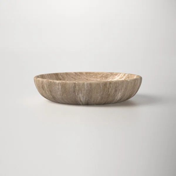 2.25" H x 10" W x 10" D Tellis Marble Decorative Bowl | Wayfair North America
