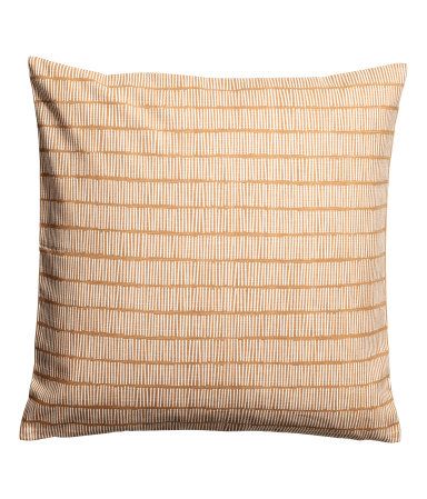 H&M Slub-weave Cushion Cover $9.99 | H&M (US)