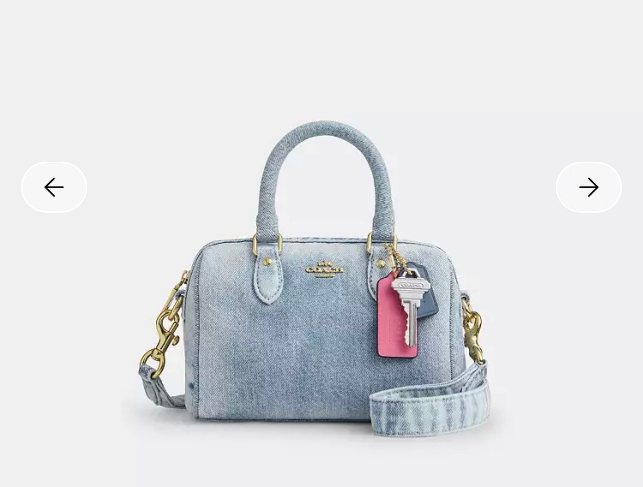 The mini loved denim coach Rowan is back in stock #coach #coachrowan

#LTKgrwm #LTKdayinmylife #LTKMothersDay