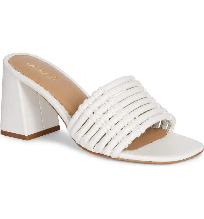 SAINT G Bethany Block Heel Slide Sandal (Women) | Nordstrom | Nordstrom
