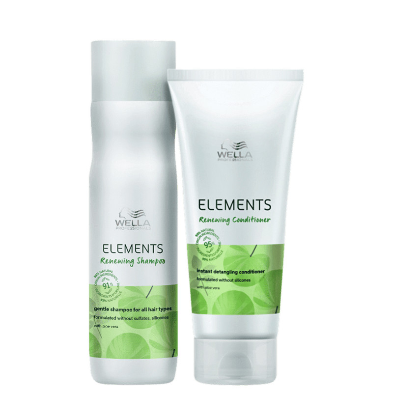 Kit Wella Professionals Elements Renewing Essencials (2 Produtos) | Beleza Na Web (BR)