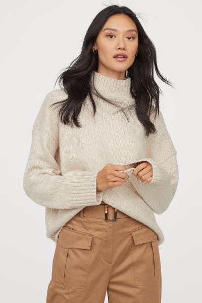 Oversized turtleneck jumper | H&M (UK, MY, IN, SG, PH, TW, HK)