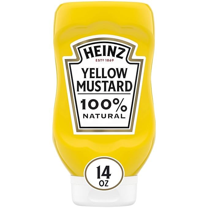 Heinz Yellow Mustard, 14 oz | Amazon (US)