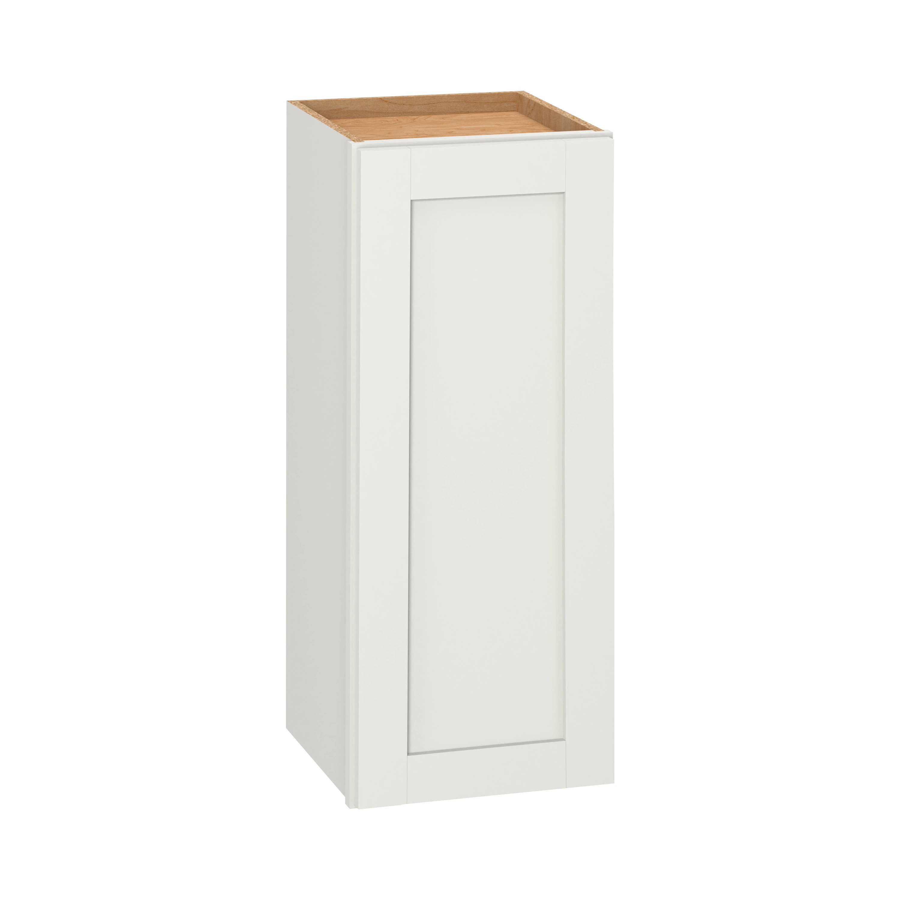 Diamond NOW Arcadia 12-in W x 30-in H x 12-in D White Wall Fully assembled Cabinet (Recessed Panel Shaker) | G10 W1230R | Lowe's
