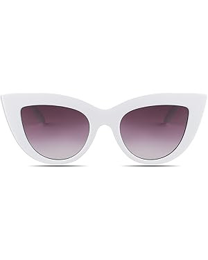 Freckles Mark Vintage Retro Cateye Sunglasses for Women Colorful Cat Eye Glasses UV400 Protection | Amazon (CA)