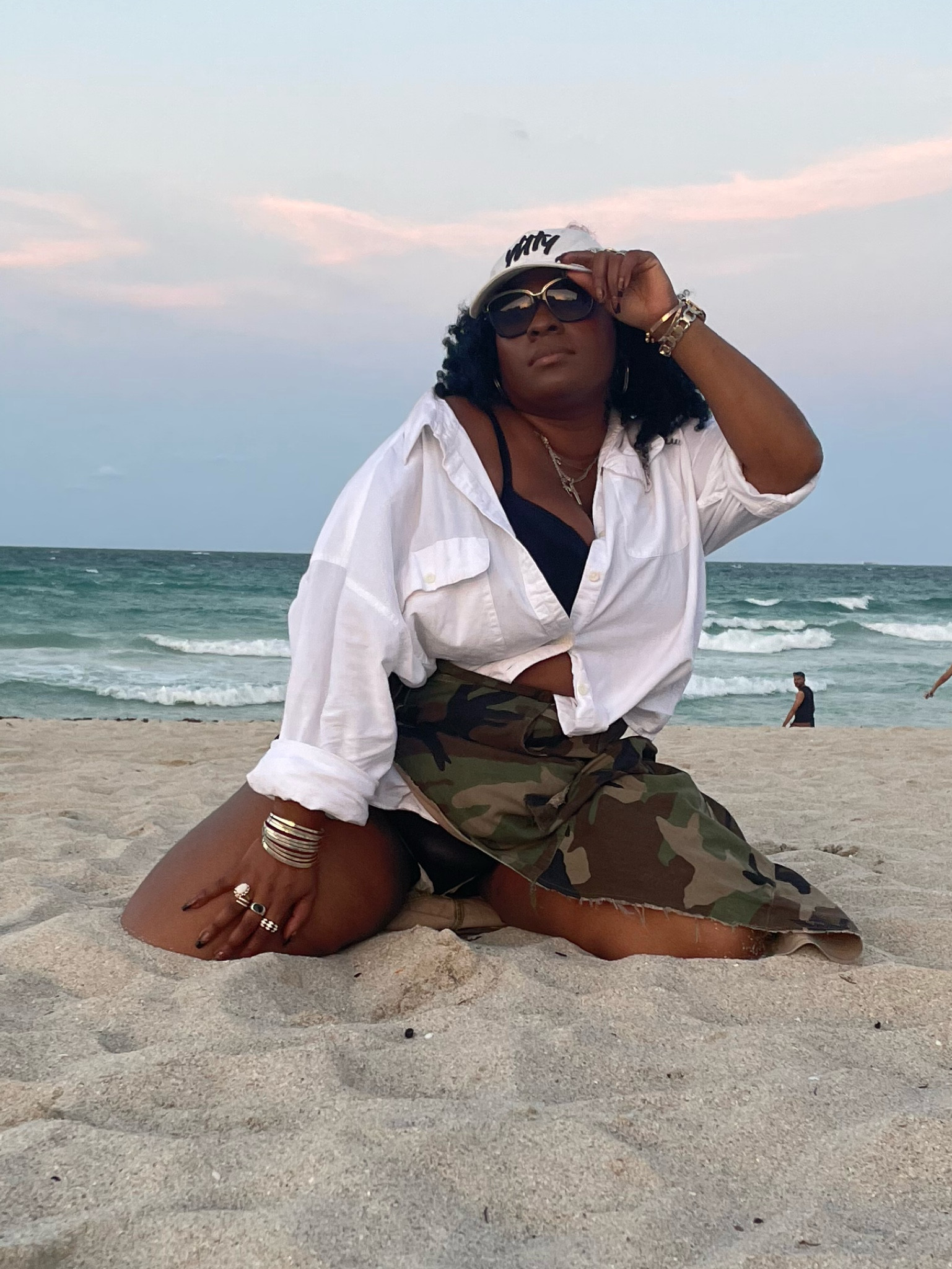 Maybe I do thrive in the sunlight?….

FYI*** my hat is from Lizzo’s brand Yitty I linked similar 

- My sunglasses are from Dian Vo Furstenberg (I couldn’t find anything similar) 

#LTKMidsize #LTKPlusSize #LTKStyleTip
