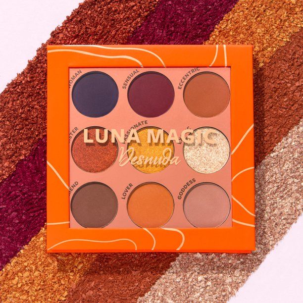 Luna Magic Desnuda/Nude Shadow Palette, 9 Colors - Walmart.com | Walmart (US)