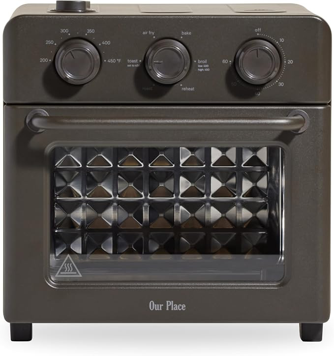 Our Place Wonder Oven | 6-in-1 Stainless Steel Air Fryer Toaster Oven Combo with Basket, Rack, Pa... | Amazon (US)