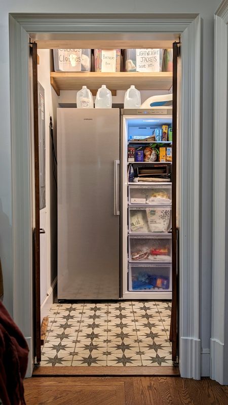In honor of us finally getting a Costco membership for our family of seven, today we're sharing our freezer storage!The column units can be used as a freezer OR refrigerator - just change a simple setting for your needs. They already have a reversible door and are each 24" wide (we have two), so you can customize them for your needs

#LTKhome #LTKfamily