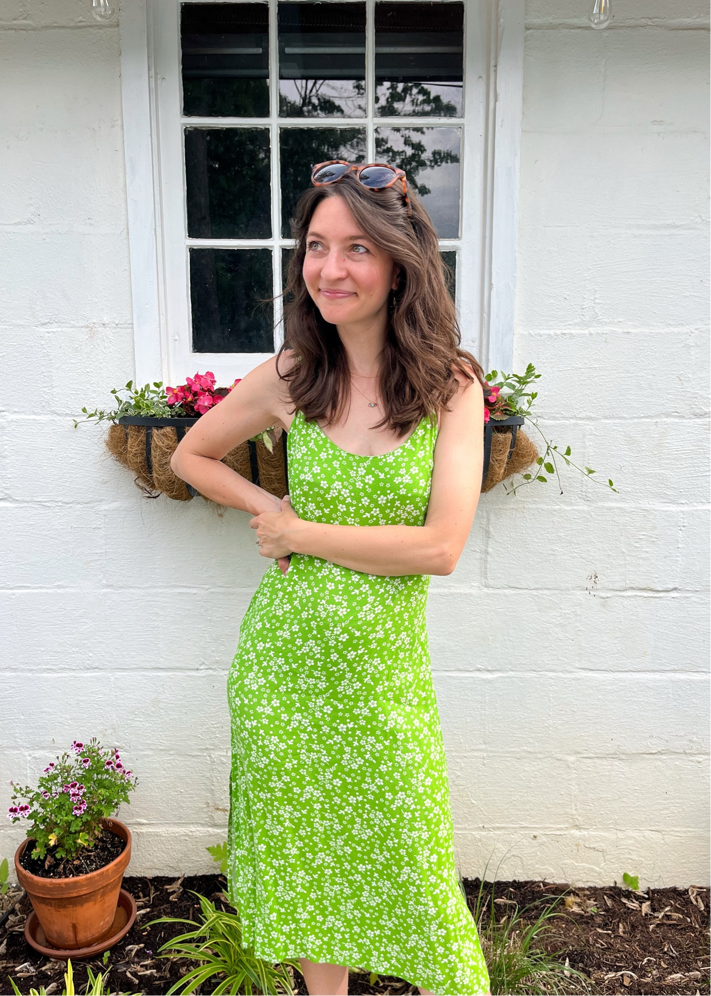 This dress was my first @reformation dress & I still love it just as much as when I first bought it… maybe 5 years ago now?! Also, adding window boxes to our house was one of my favorite mini projects we’ve done! #LTKsustainable 

#LTKHome #LTKSeasonal #LTKParties