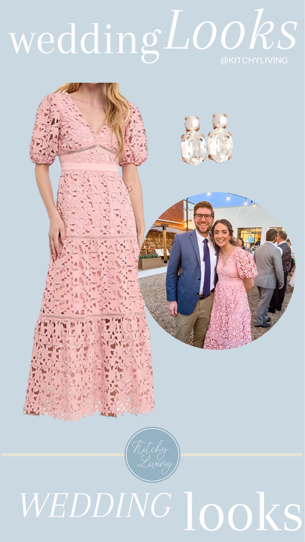 Wedding Guest Look perfect for spring/summer weddings! #express #etsy #under150 

#LTKfit #LTKwedding