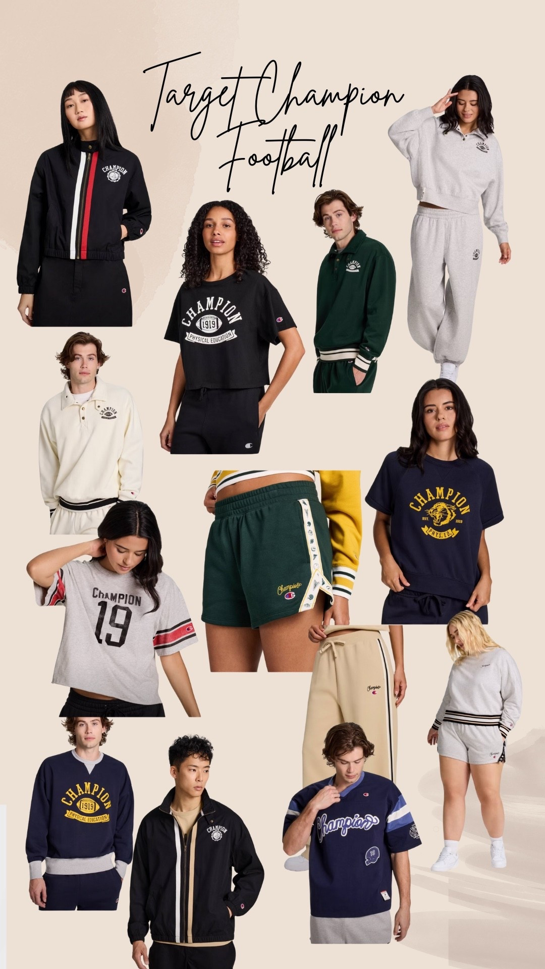 A better look at some of the Target x Champion football fashion! I want it all!!!

#target
#targetstyle
#champion
#football