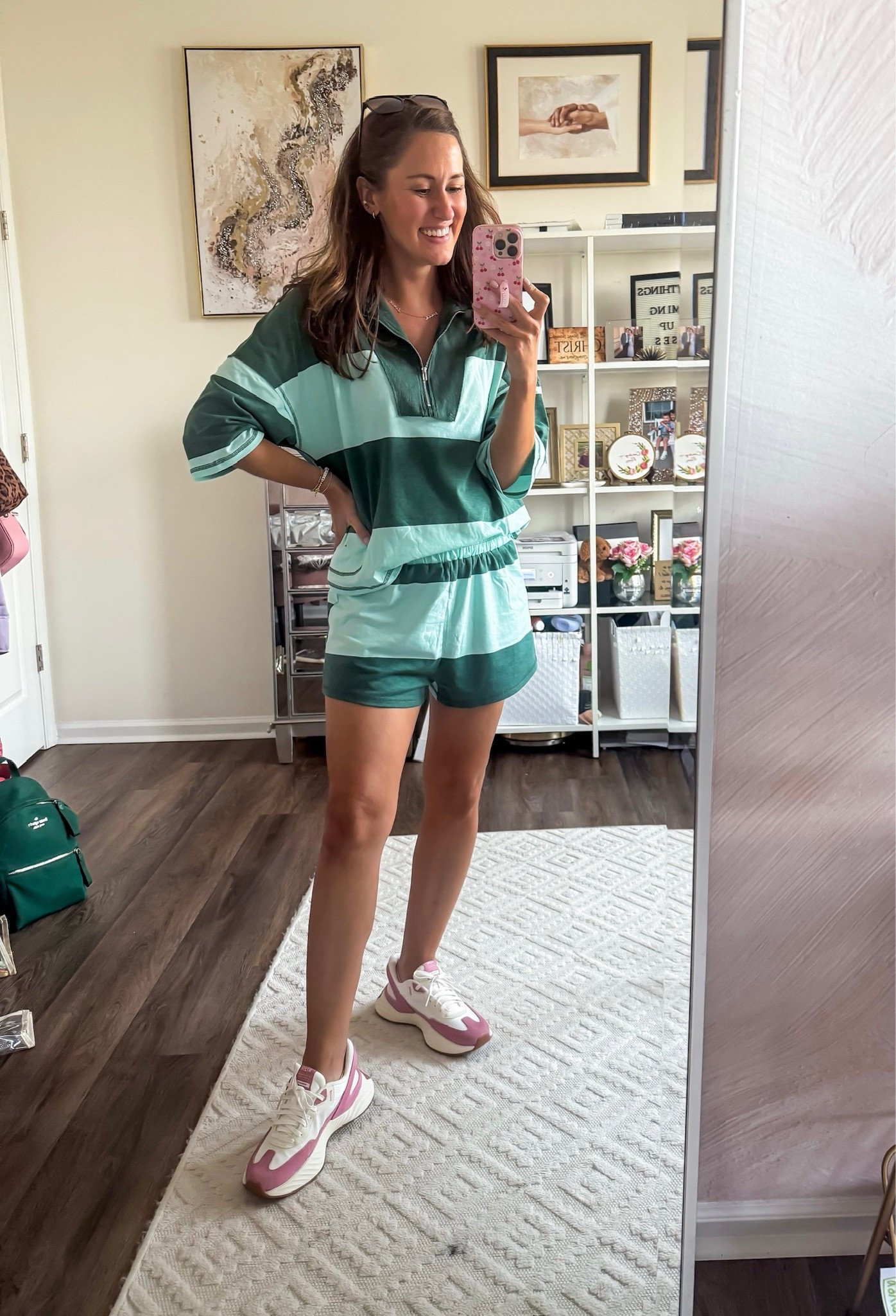 Matching striped set from Amazon - major free people vibes!

#LTKootd