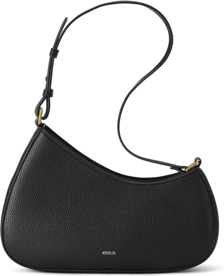 Elegant Small Half Moon Shape Handbag for Women Outgoing Handbag Adjustable Shoulder Bag | Amazon (FR)