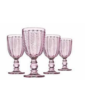 Godinger Carson Modern Vintage Red Wine Glasses, Set of Four & Reviews - Glassware & Drinkware - ... | Macys (US)