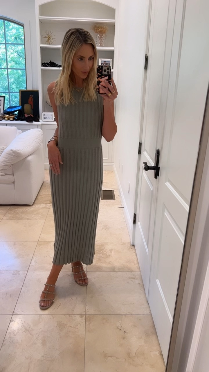 Love this gorgeous knit dress for summer. The best. Size small. 

#LTKStyleTip