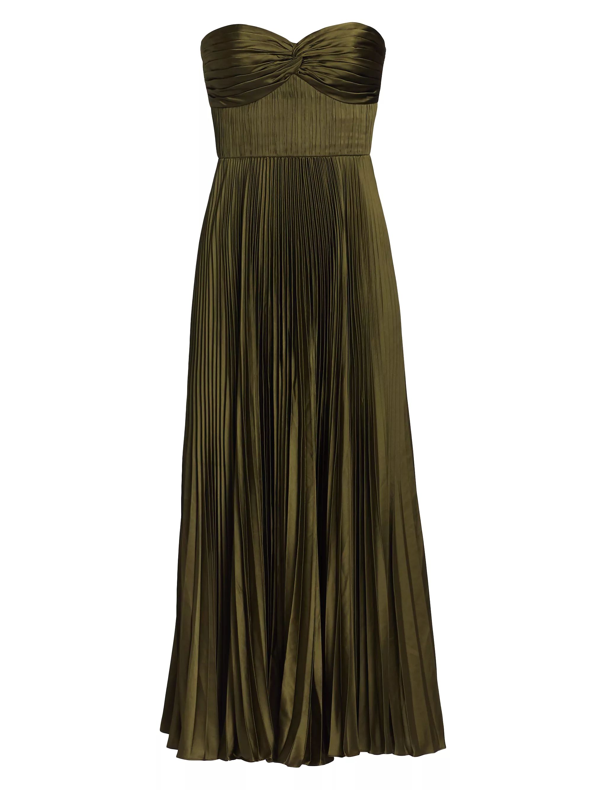 Pleated Strapless Belle Dress | Saks Fifth Avenue