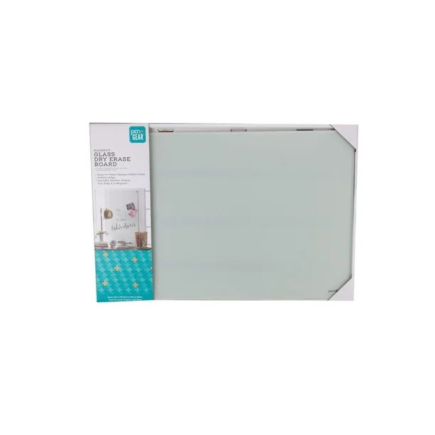 Pen + Gear Glass Magnetic Dry Erase Board, 23” x 35”, White | Walmart (US)
