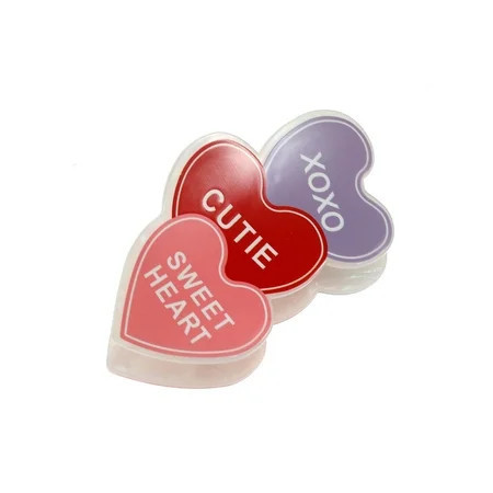Way to Celebrate Valentine's Day Multicolor Heart Hair Clip, 1 Piece | Walmart (US)