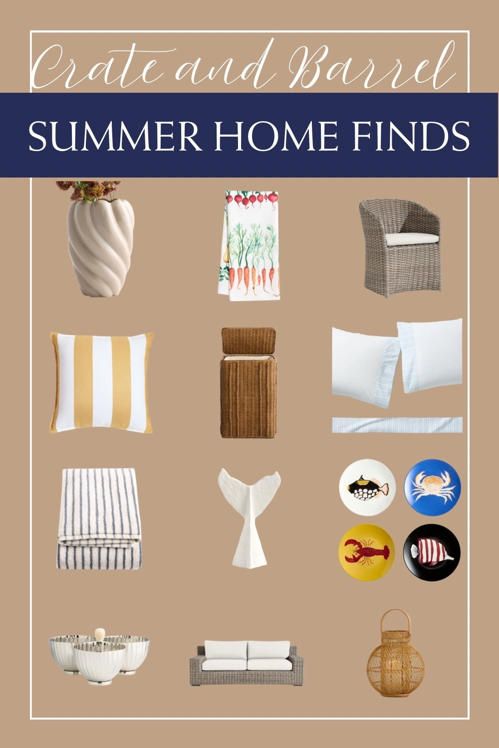 Check out these new and trending home finds from @Crate & Barrel to brighten up your summer spaces!

#LTKSeasonal #LTKHome