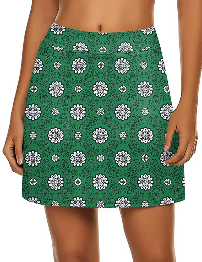 Ekouaer Women's Active Performance Skort Lightweight Skirt for Running Tennis Golf Workout Sports | Amazon (US)