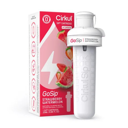 Cirkul GoSip Strawberry Watermelon Flavor Cartridge, Drink Mix, 1-Pack | Walmart (US)