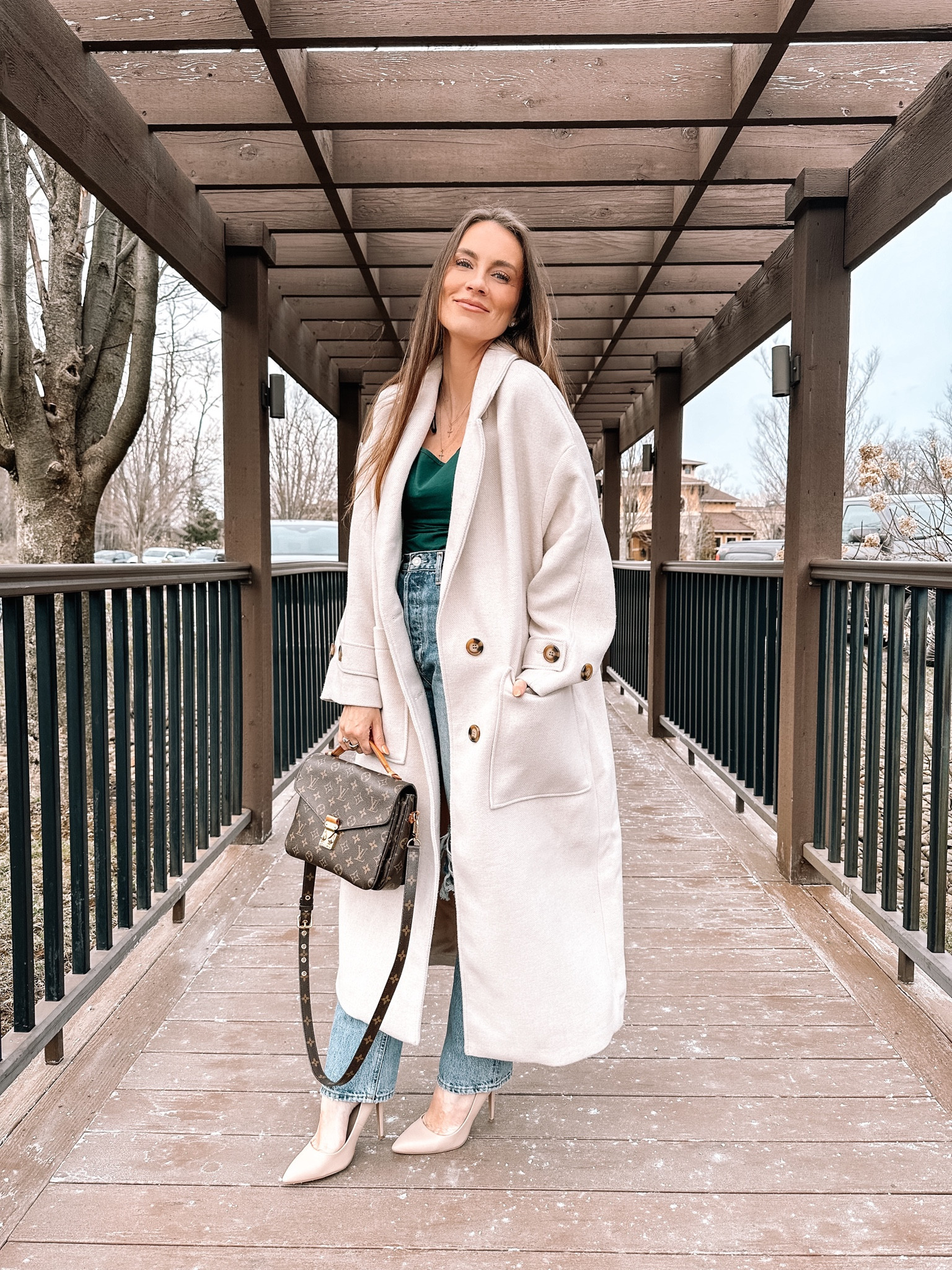 Dinner out outfit with a little green for St Patty’s Day ☘️ size down in jeans. Top is on sale from Amazon!

#LTKFind #LTKSeasonal #LTKstyletip