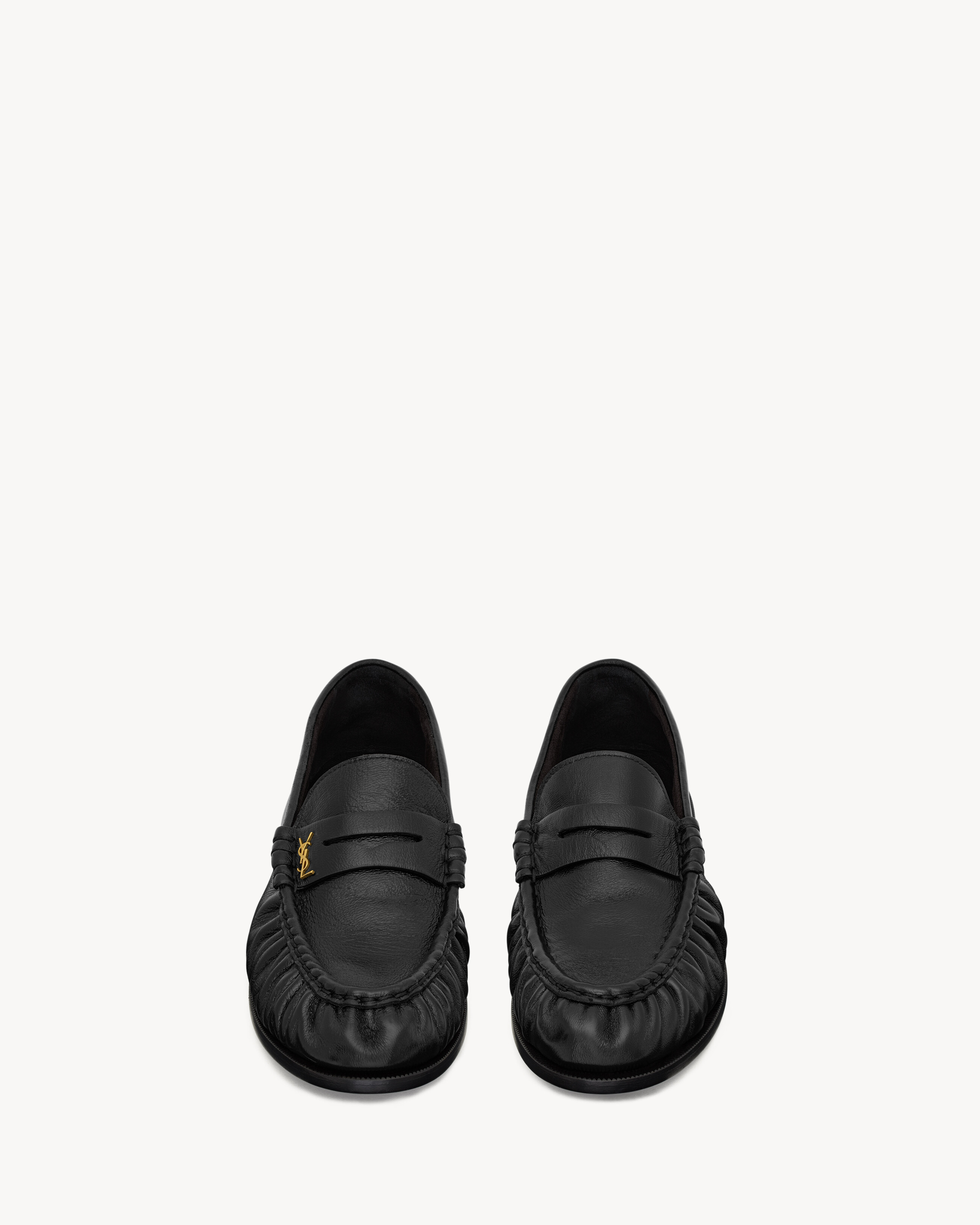 Saint Laurent Le Loafer Supple In Shiny Leather - Black - Women - 38 | Saint Laurent Inc. (Global)