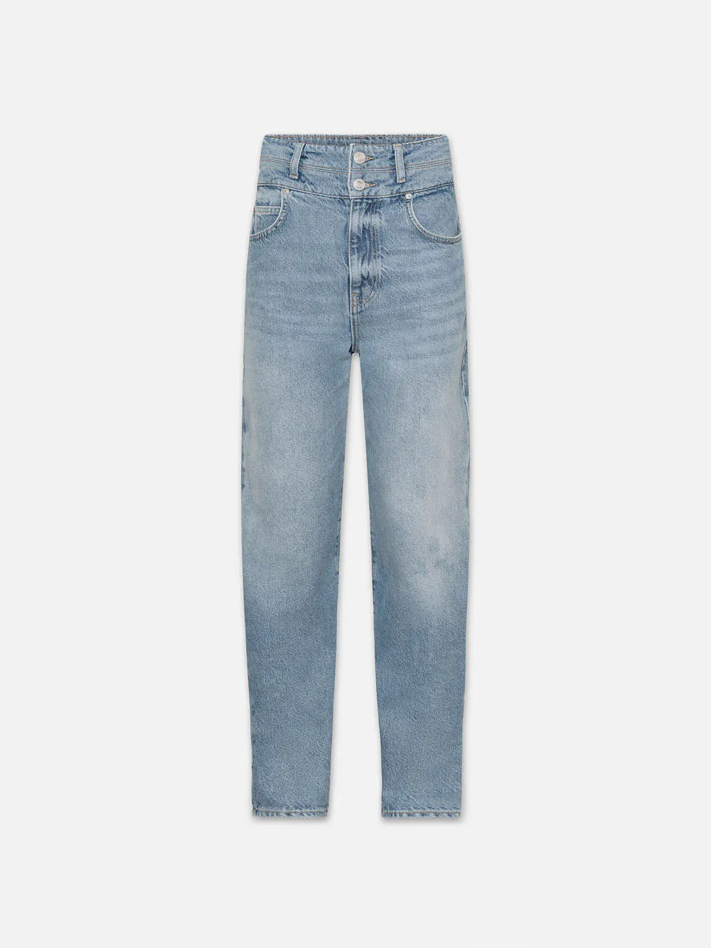 Double Waist Band Long Barrel  in  Weston | Frame Denim