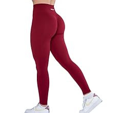 AUROLA Workout Leggings for Women Seamless Scrunch Tights Tummy Control Gym Fitness Girl Sport Ac... | Amazon (US)