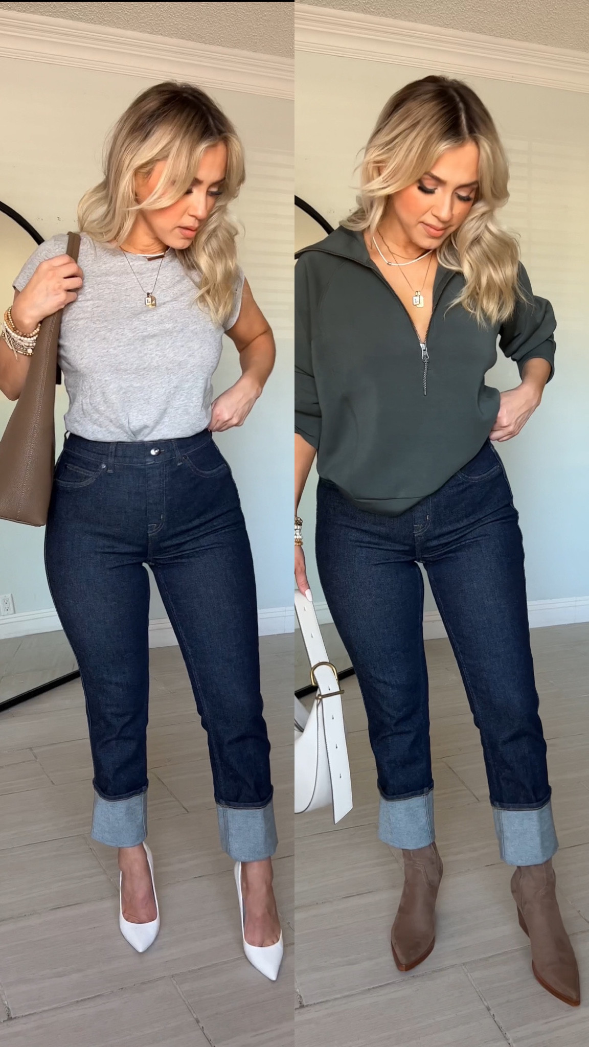 Use code LOLATXSPANX to save 😊
Wearing these jeans in a size small

#LTKstyletip #LTKworkwear #LTKU