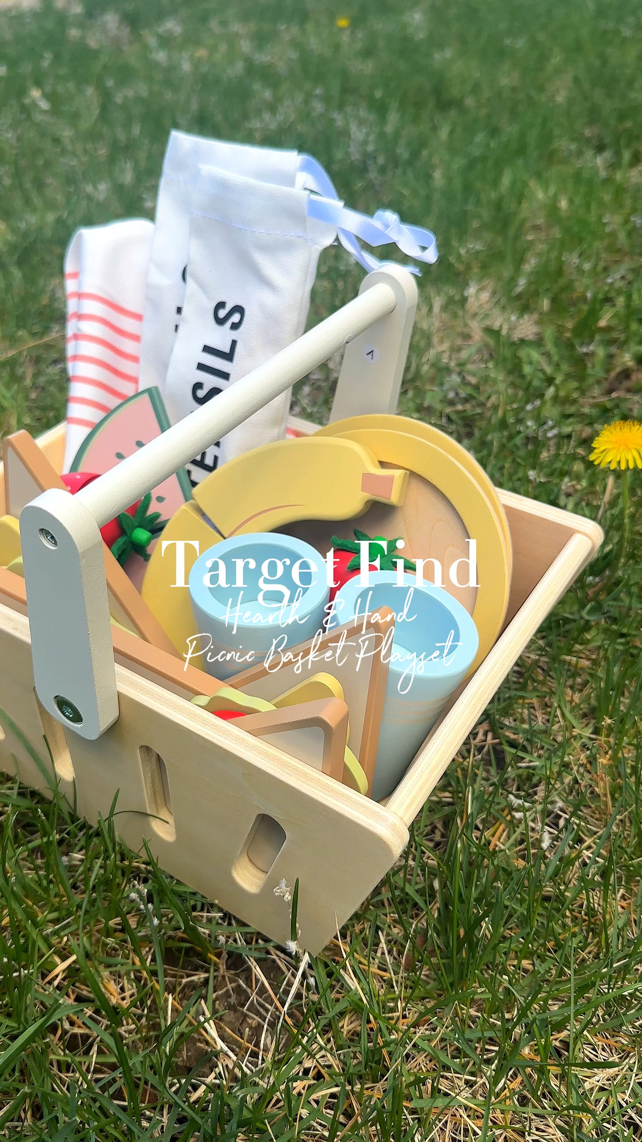 Summer toddler toy Target find - Hearth & Hand with Magnolia Picnic Basket Playset 

#LTKkids #LTKGiftGuide #LTKhome