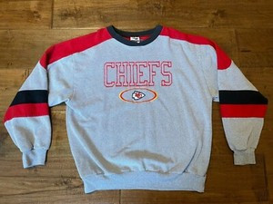 Vintage Kansas City Chiefs NFL Football Chalk Line Sweatshirt - Men's XLarge XL  | eBay | eBay US