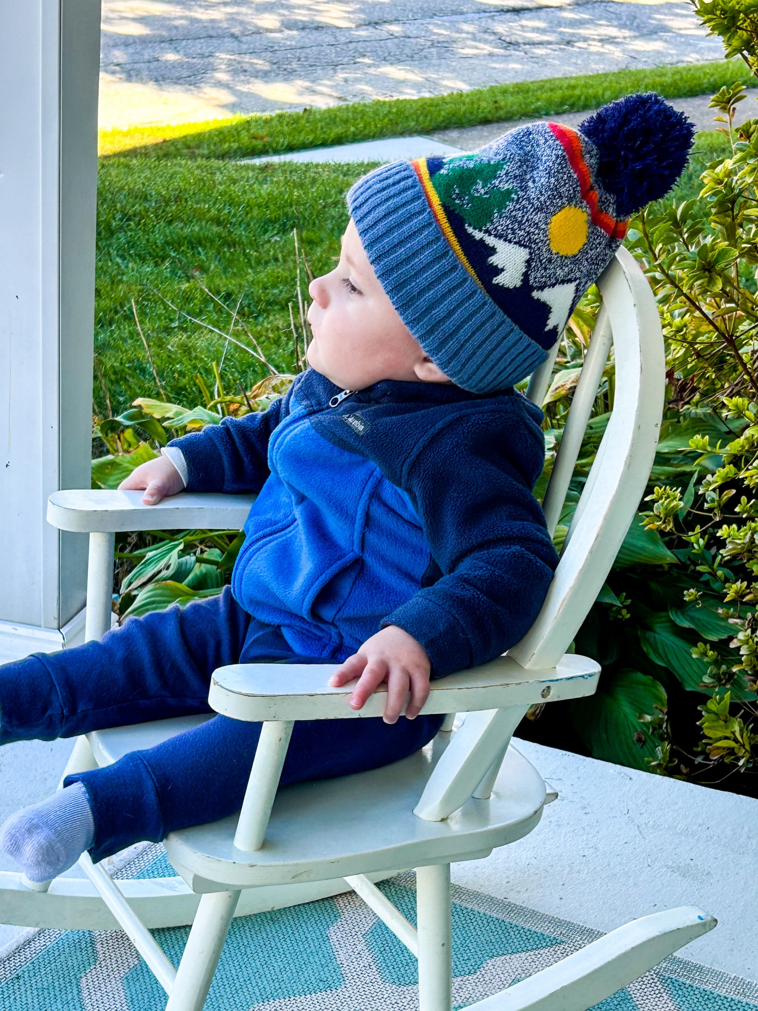 Enjoying the morning sunshine while rocking in our hand-me-down rocking chair.

The toddler Columbia jacket is on sale on Amazon and the winter hat is just $10!

#catandjack #columbia #toddlerapparel #winterapparel #falltoddlerwardrobe

#LTKkids #LTKfindsunder50 #LTKbaby
