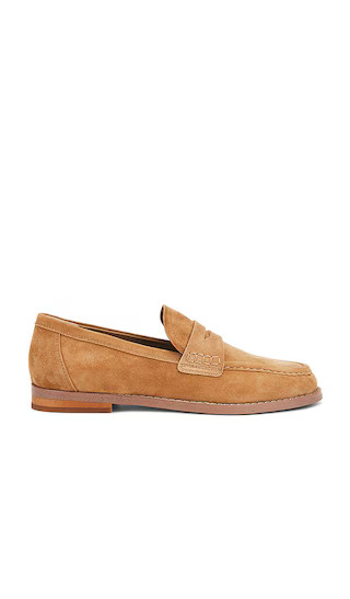 Zac Loafer in Taupe Suede | Revolve Clothing (Global)