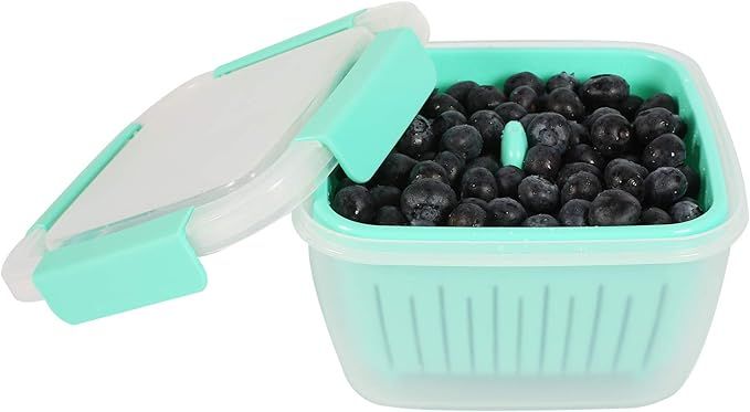 Shopwithgreen Berry Keeper Box Containers, Berry Boxes Keep Fresh Produce Saver Food Storage Cont... | Amazon (US)