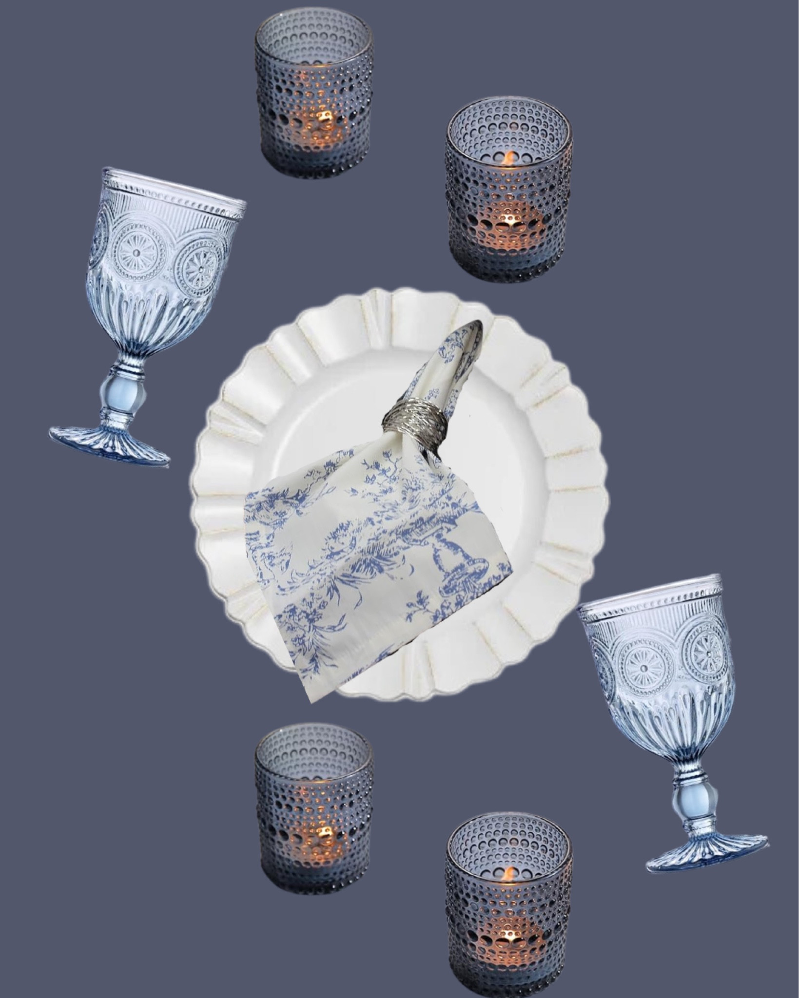 🌿✨ Dreamy summer nights made perfect with this outdoor blue-themed dinner setup! Everything from Amazon, making it so easy to create the perfect ambiance. 🍽️💙 #SummerNights #OutdoorDinner #DreamyVibes #BlueTheme #AmazonEssentials #AlFrescoDining #SummerMagic

#LTKWedding #LTKParties #LTKSeasonal