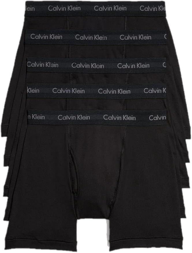 Calvin Klein Men's Underwear Cotton Classics 5-pack Boxer Brief | Amazon (US)