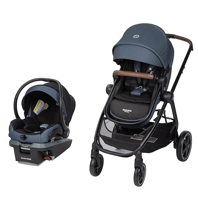 Maxi-Cosi Zelia²Max 5-in-1 Modular Travel System, Tetra Graphite | Amazon (US)