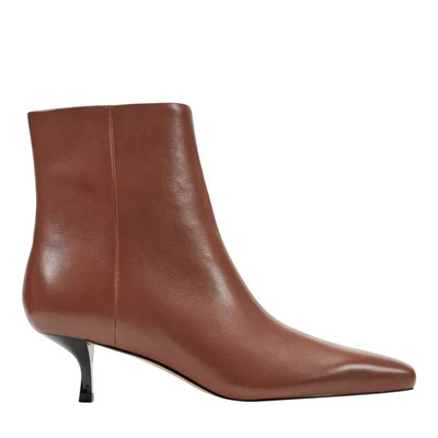 Kiona Kitten Heel Leather Ankle Bootie | Marc Fisher