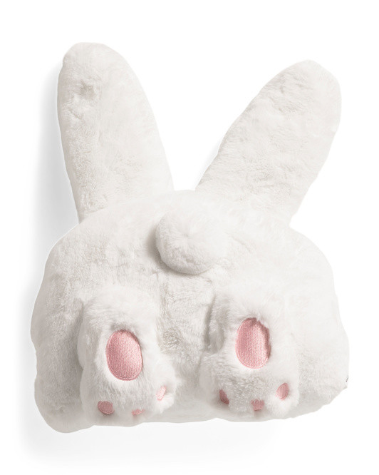 16x20 Bunny Butt Shaped Pillow | TJ Maxx