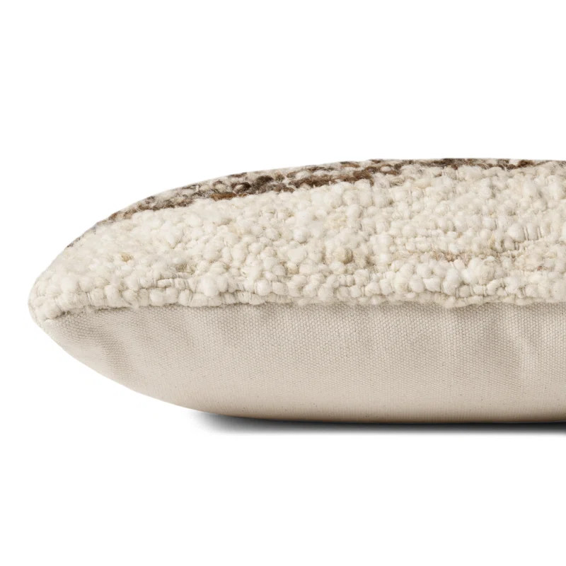 Amber Lewis x Loloi Joan Ivory / Tobacco Pillow | Wayfair North America
