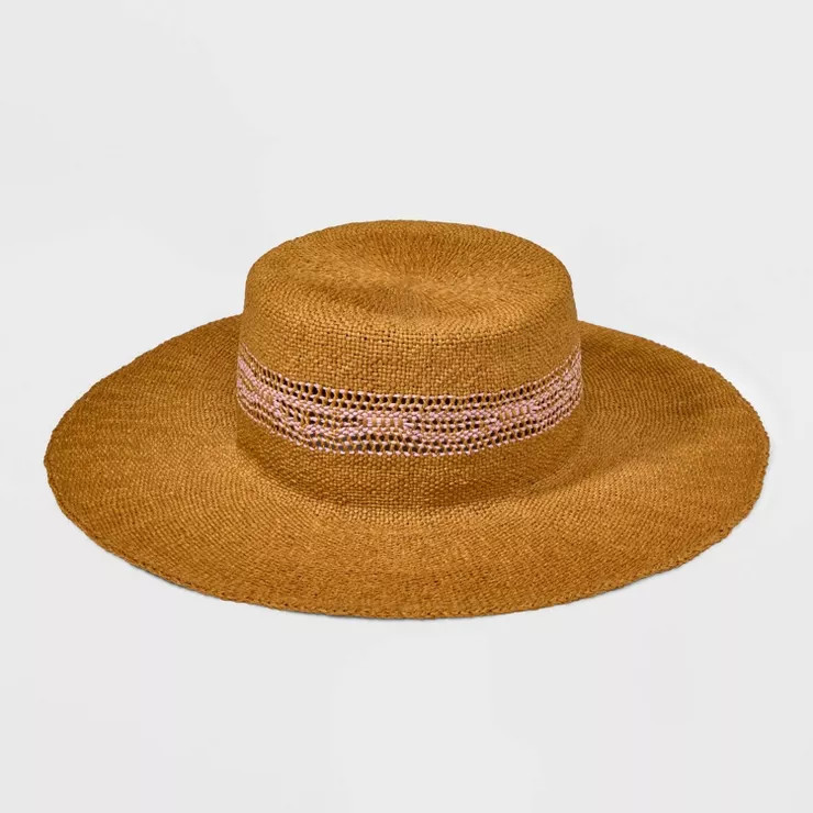 Women's Straw Boater Hat - Universal Thread™ | Target