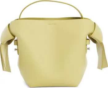 Acne Studios Mini Musubi Leather Top Handle Bag | Nordstrom | Nordstrom