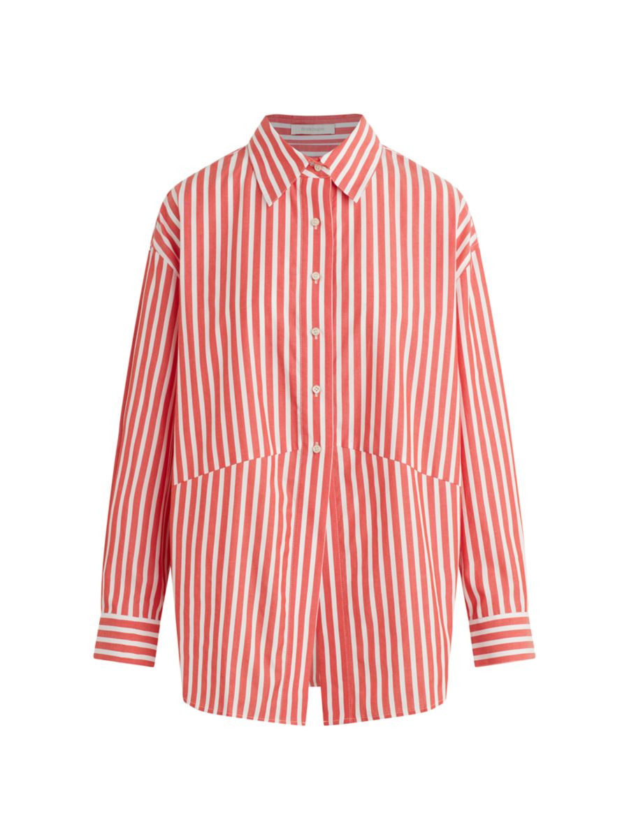 The Door's Always Open Ex Boyfriend Striped Cotton Shirt | Saks Fifth Avenue