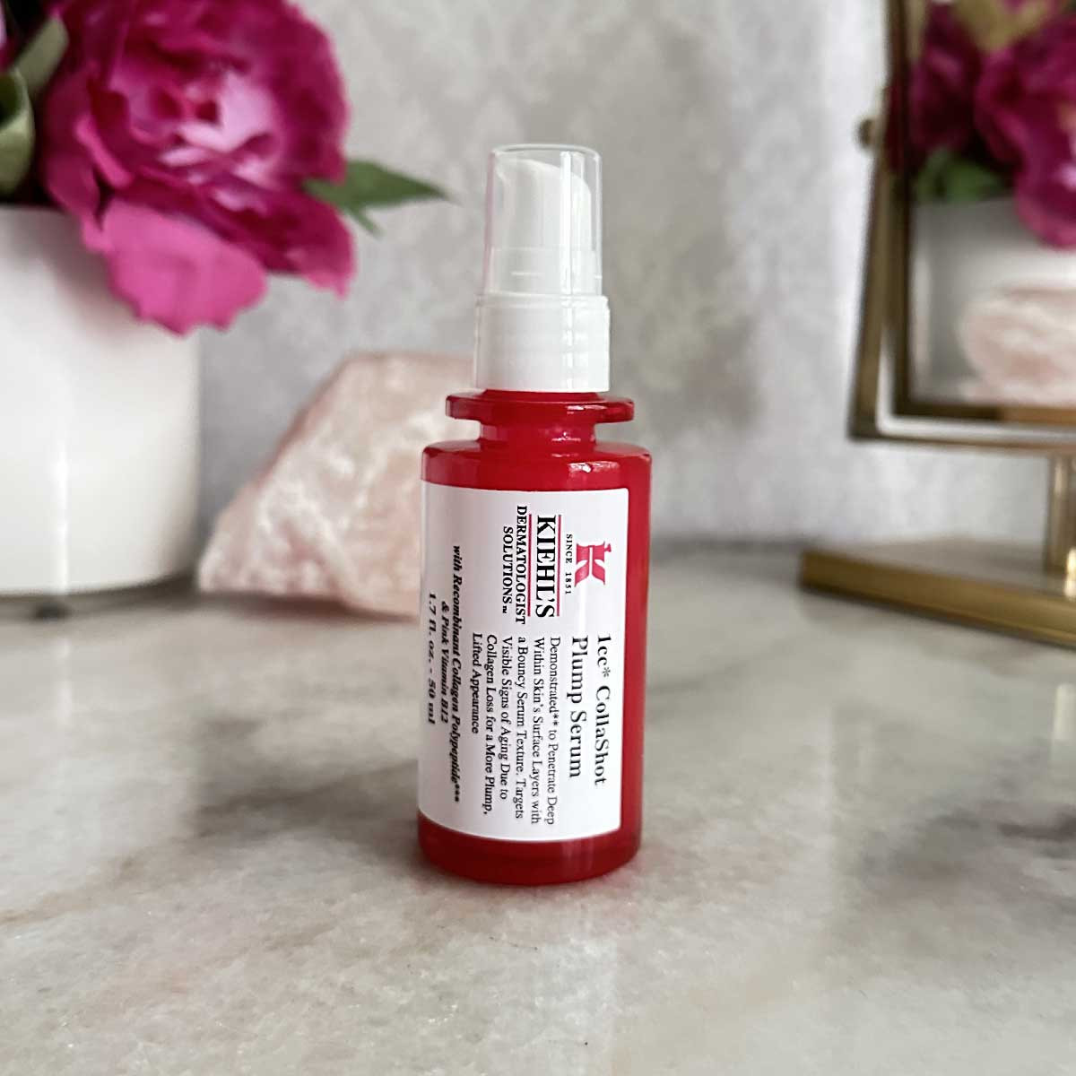#ad
This is the new @kiehls 1CC* CollaShot Plump Serum, and if you're on a GLP-1 or are worried about sagging skin, this is your new must have skincare product! Kiehl's did a clinical study using this serum, and users saw 3x improvement in skin plumpness after 8 weeks, but GLP-1 users specifically saw 22% improvement in sagging cheeks (this was based on before/after photos).  This is a huge improvement, especially for a topical product!
This gel serum is not sticky and absorbs very quickly into your skin without leaving behind a residue.  It is easy to layer with your regular skincare routine.  I've started using it this week, I'll update with my results!

#KiehlsPartner #CollaShot #skincare 
 

 #LTKmorningroutine #LTKOver40 #LTKBeauty