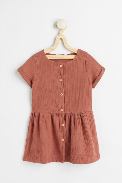 Double-weave Cotton Dress | H&M (US + CA)