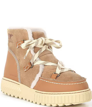 ONA Ave Alpine Waterproof Suede Winter Booties | Dillard's